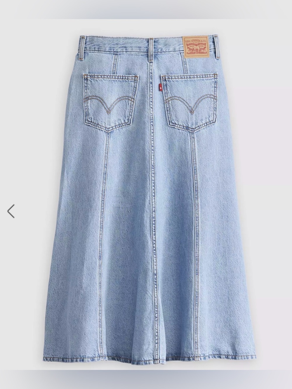 Levi’s Denim Fit and Flare Skirt multiple sizes NWT - Picture 6 of 9